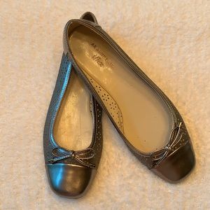 Anne Klein Parthenia Ballet Flats W 9.5 Copper